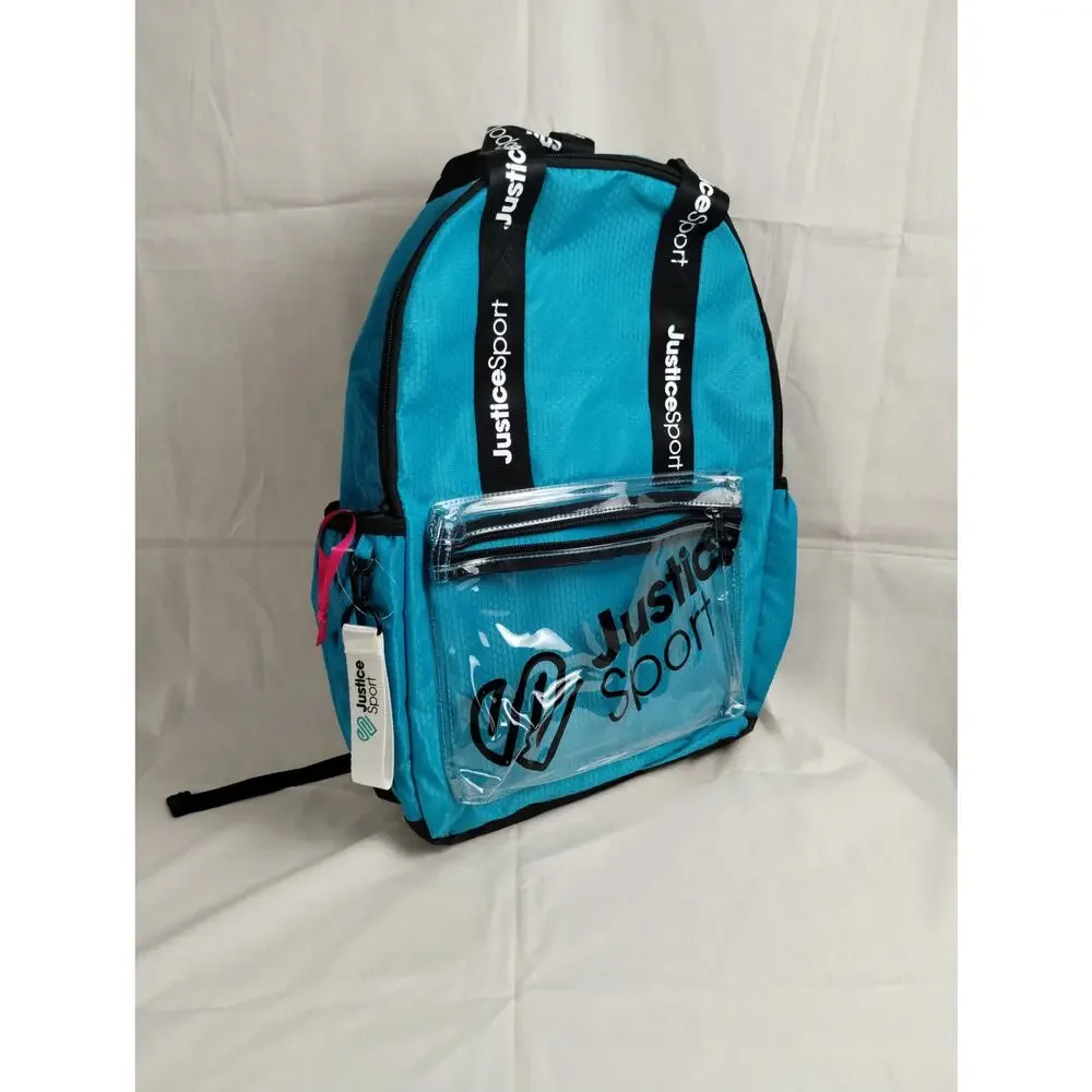 Justice J-Sport Girl’s Teal Backpack - 17